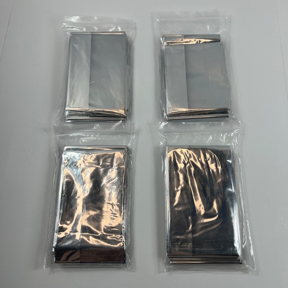 Lifepro Disposable Sauna Wrap Unisex Silver New 4 Pack Heat Reflective 63x82.5 - Picture 3 of 4